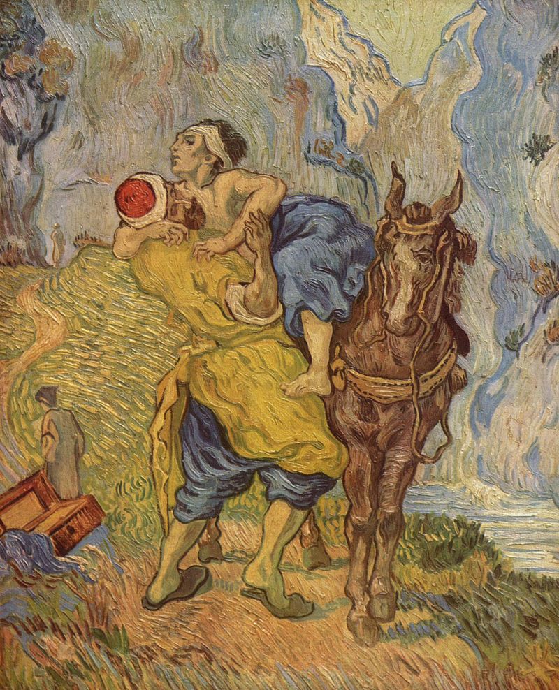 Gogh Der gute Samariter